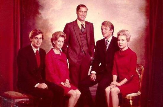 （图说：特朗普家族。）