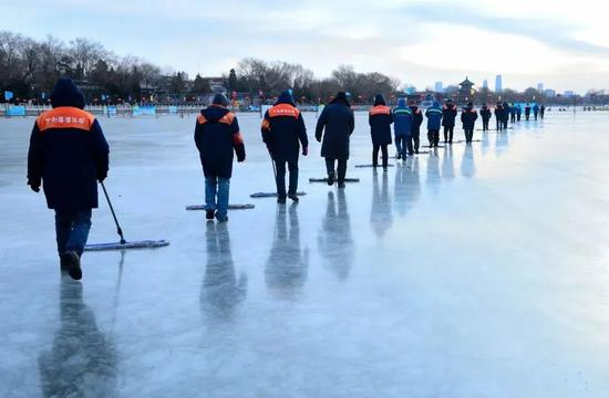 资料图&nbsp;什刹海冰场&nbsp;