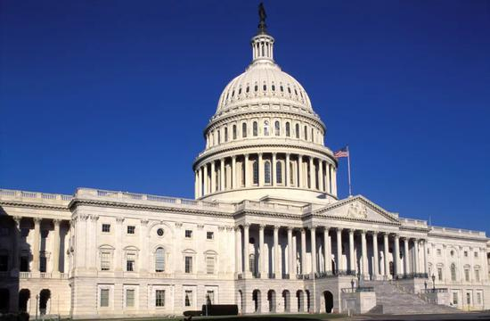  美国国会大厦。/IC Photo