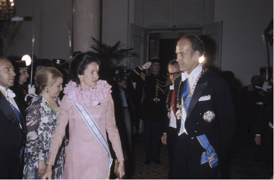  （图说：德斯坦与妻子布兰特斯）