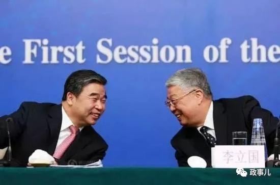 李立国和窦玉沛（资料图）