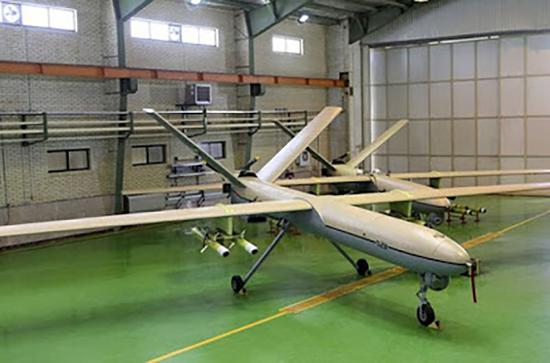  伊朗“见证者”-129无人机，可携带小型空地导弹