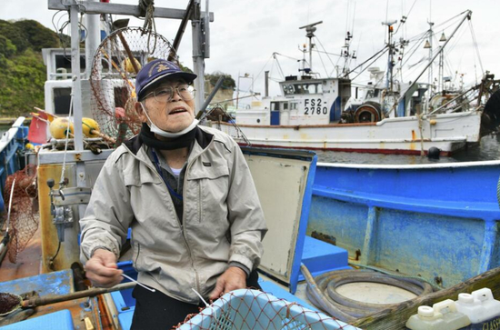 福岛渔民发声（日媒截图）