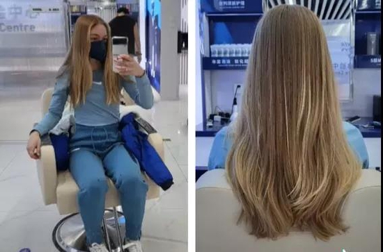  △既要赛事训练，也要形象管理，赛场之上“酷酷哒”也“美美哒”