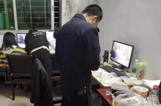 （驻扎在衡阳县的视频追踪组）