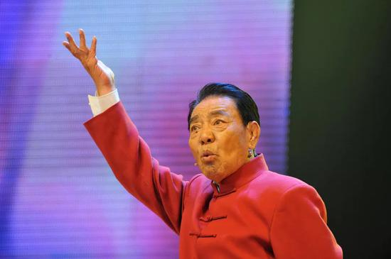  评书艺术家单田芳 图 | 视觉中国