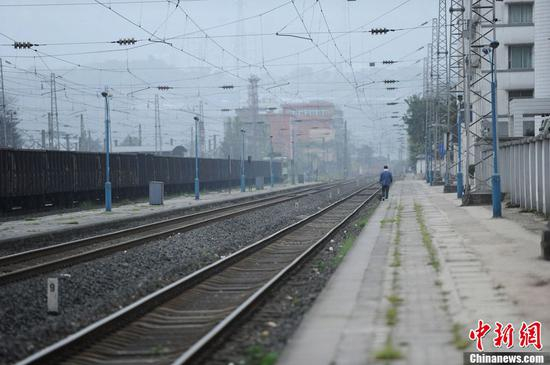  成渝铁路起点——重庆火车南站&nbsp;图片来源：中新网