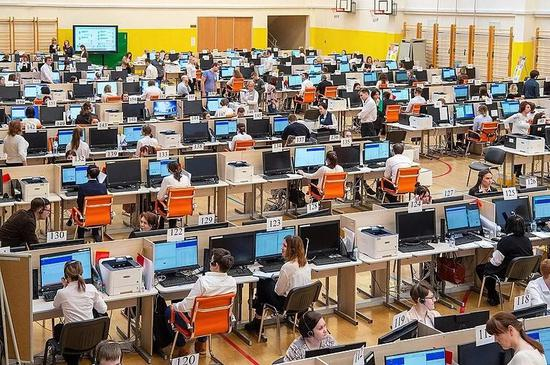  莫斯科的冠状病毒疫情呼叫中心位于1409号学校体育馆。/维基百科