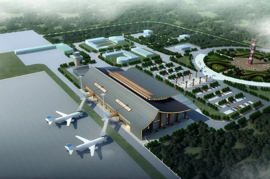  机场效果图
