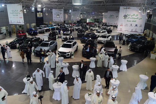 2023年3月5日，科威特费尔瓦尼耶省举行中国汽车专场嘉年华。新华社记者 尹炣 摄