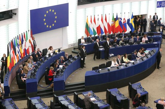  △欧洲议会（资料图）