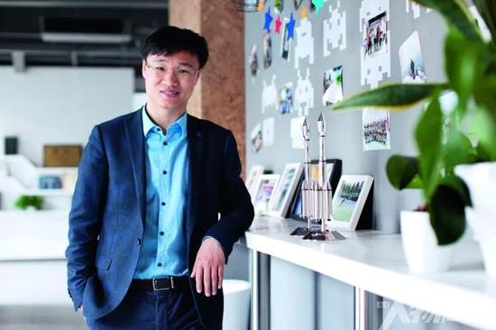 零壹空间CEO舒畅 &nbsp; &nbsp;图 / 本刊记者 梁辰