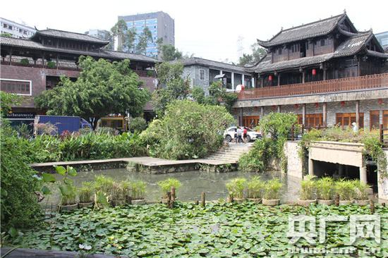 甘坑客家小镇景色 央广网记者 巩盼东 摄