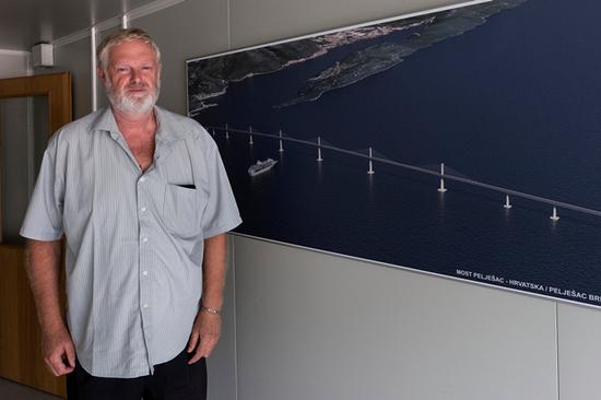 大桥项目负责人塞吉丁&nbsp; 图自《纽约时报》