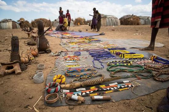 达桑内科人的手工艺品