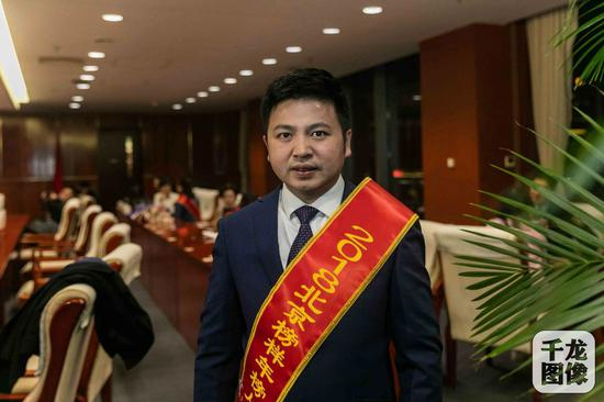 “2018北京榜样”年榜人物程刚。千龙网发