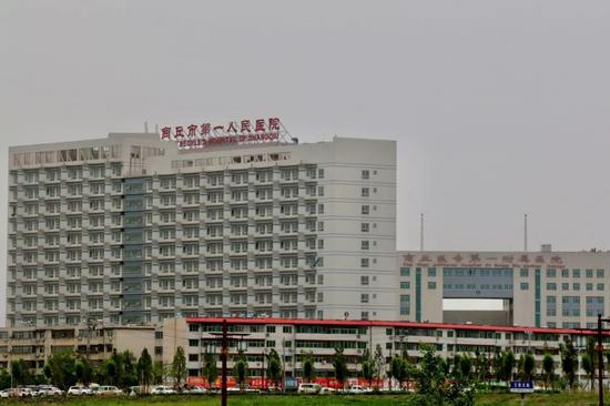 　▷&nbsp;李文贵在商丘市第一人民医院接受手术