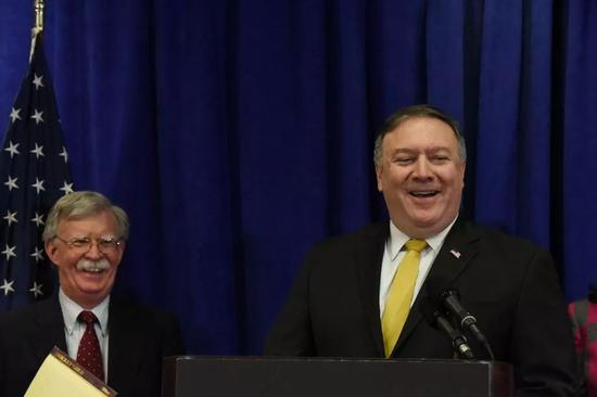  博尔顿和蓬佩奥