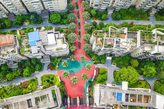 “海绵改造”后的小区模样 萍乡市海绵办提供