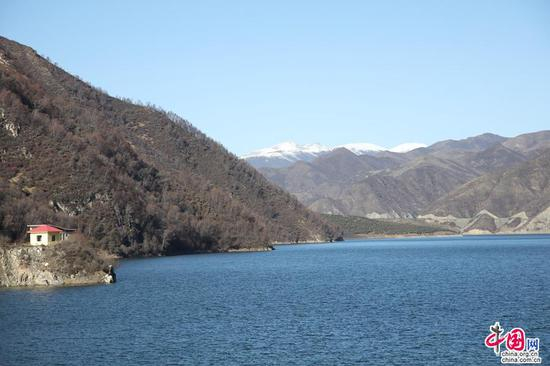 黑泉水库美丽风光