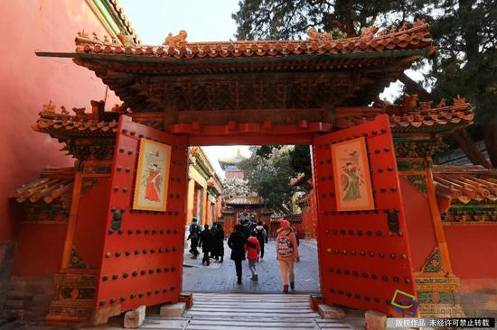 紫禁城里迎新春。资料图 千龙网发