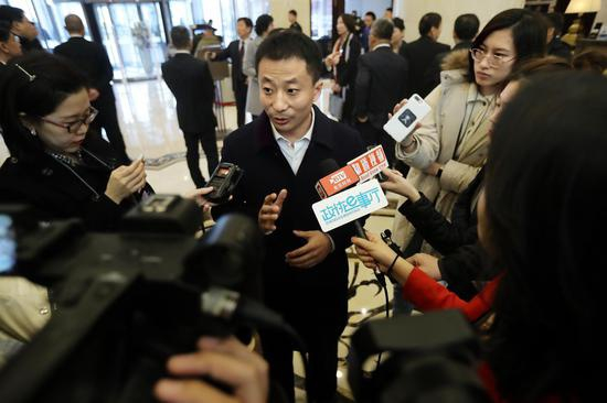 市政协委员刘东晖。新京报记者 王贵彬 摄