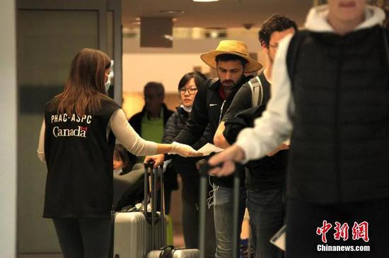  资料图：加拿大多伦多皮尔逊国际机场。中新社记者 余瑞冬 摄