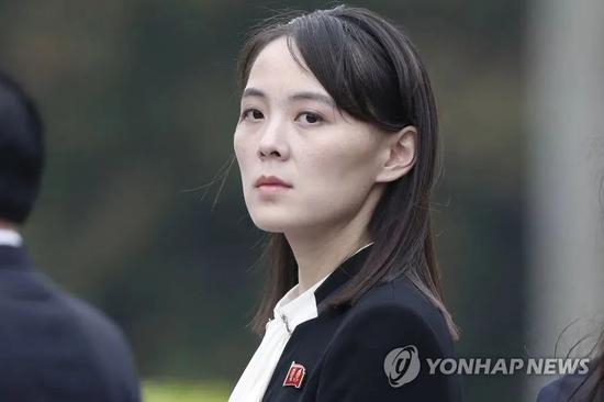  （图说：朝鲜最高领导人金正恩的胞妹、劳动党第一副部长金与正。图/韩联社）