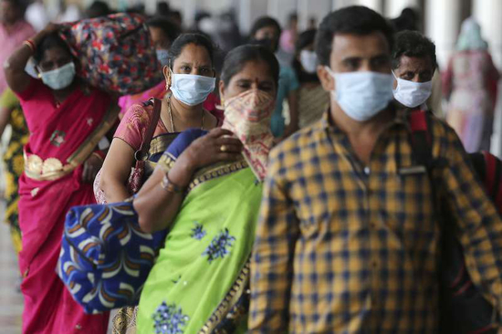 印度新冠肺炎疫情恶化。（图源：美联社）