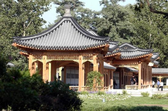 颐和园耕织图景区