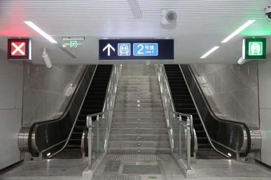  宣武门站换乘通道