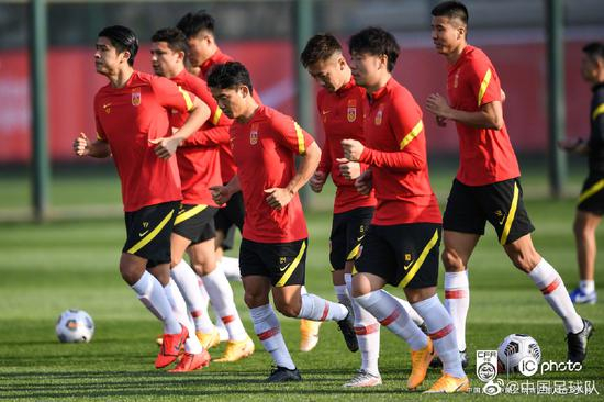 国足目前正在海南集训。