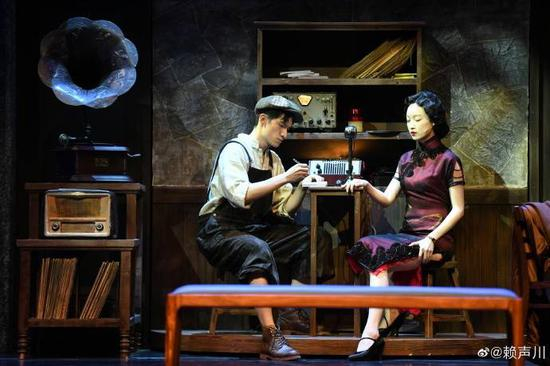 （图说：倪妮在赖声川话剧《幺幺洞捌》中）