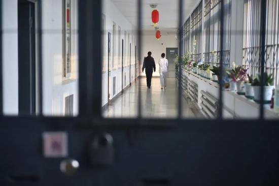  北京一强制隔离戒毒所。新华社发（彭子洋 摄）