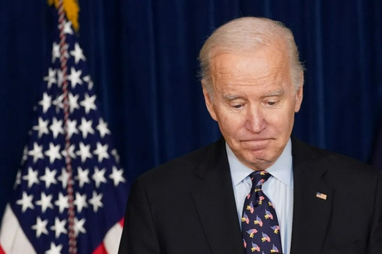 当地时间12月11日，美国特拉华州，美国总统拜登就正在侵袭美国多州的龙卷风发表讲话。/IC photo