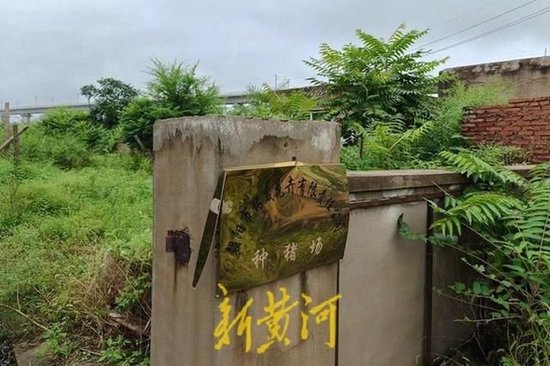 铭葳种猪场已荒废多年