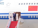 习近平抵达平壤开始对朝鲜进行国事访问