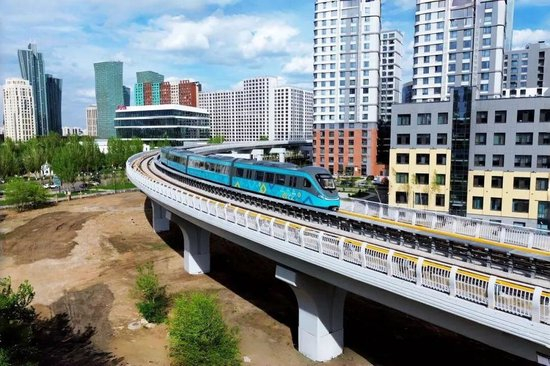  阿斯塔纳轻轨&nbsp;中国建筑集团