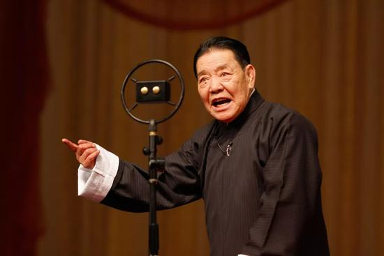 评书艺术家单田芳 图 | 视觉中国