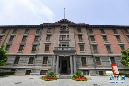  这是6月26日拍摄的修葺一新的北大红楼。新华社记者 谢晗 摄