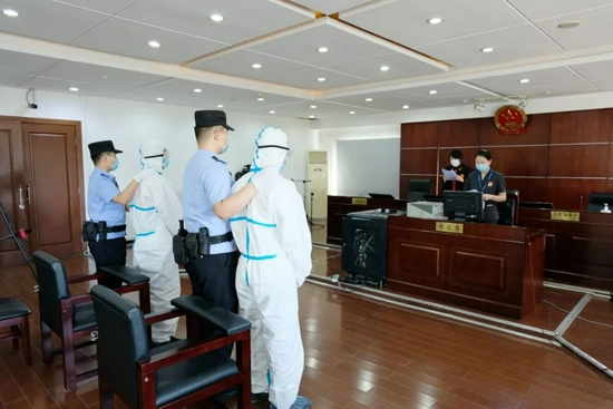 △ 法院宣判现场