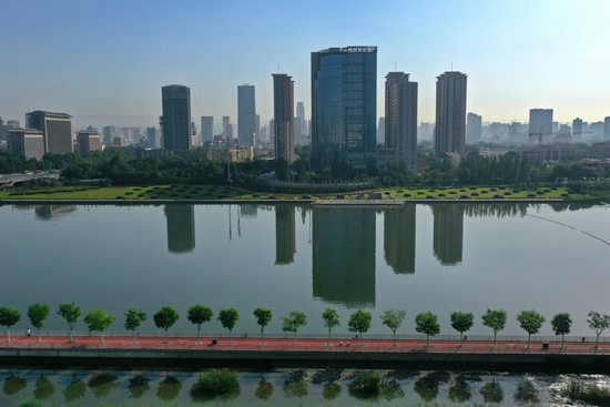 ▲太原。新华社记者 曹阳 摄&nbsp;&nbsp;