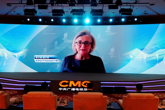 △世界知识产权组织副总干事 希尔维·福尔班