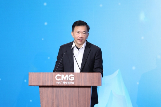 △中宣部副部长、中央广播电视总台台长兼总编辑 慎海雄