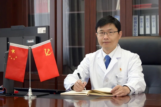 ▲北京世纪坛医院常务副院长高伟。北京世纪坛医院供图