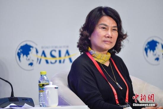 贵寓图:董明珠。中新社记者 骆云飞 摄