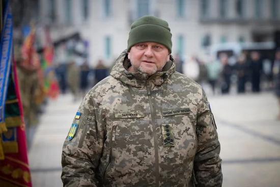 ▲资料图片：乌克兰武装部队总司令瓦列里·扎卢日内（美联社）