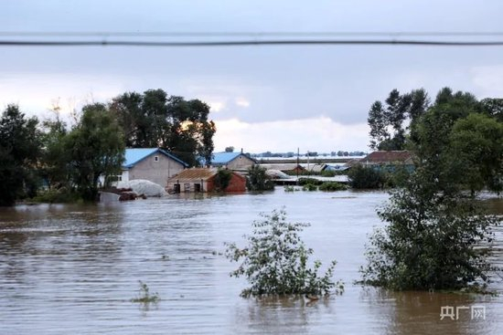 连续多日降雨，五常市多个乡镇不同程度受灾（央广网发 徐旭 摄）