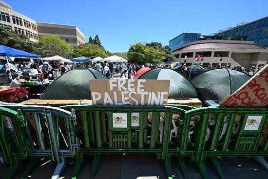 “美国停供以色列，高校抗议无果”