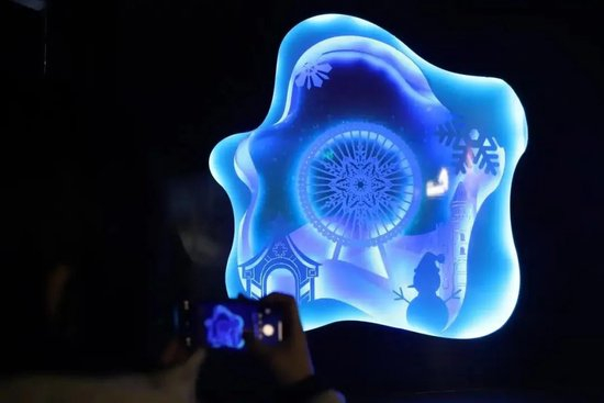  “一冰雪一世界”现场 &nbsp;图源：新华网